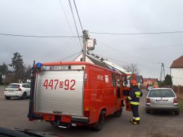 Trwa szacowanie strat po wichurze w gminie Walce.