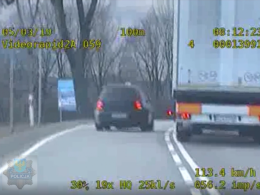 Pirat drogowy zatrzymany po pościgu