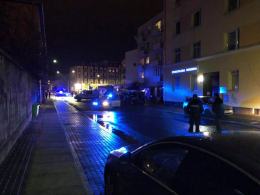 Policjant zastrzelił się w radiowozie w centrum Opola