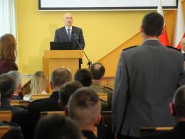Konferencja z ministrem Brudzińskim opóźniona, bo... zatrzymała go policja