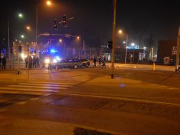 Wypadek na skrzyżowaniu Ozimskiej z Horoszkiewicza