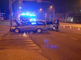 Wypadek na skrzyżowaniu Ozimskiej z Horoszkiewicza