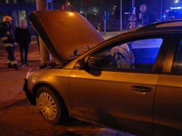Wypadek na skrzyżowaniu Ozimskiej z Horoszkiewicza