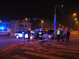Wypadek na skrzyżowaniu Ozimskiej z Horoszkiewicza