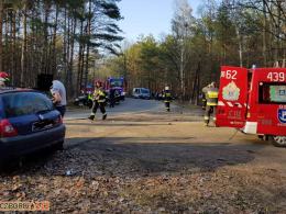 Niebezpiecznie na drogach. Kolejne zderzenie w powiecie kluczborskim