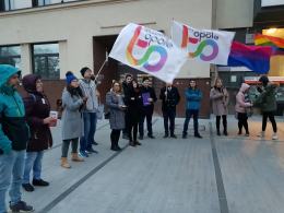 Dwie manifestacje w centrum miasta. Tęczowe Opole kontra Pro Prawo do życia