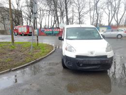 Wypadek na skrzyżowaniu 1 Maja i Rejtana