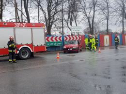 Wypadek na skrzyżowaniu 1 Maja i Rejtana