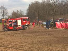 Śmiertelny wypadek pod Olesnem. Kierowca pijany