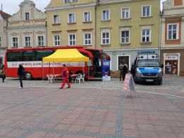7 litrów krwi oddali policjanci i mieszkańcy Opola podczas specjalnej zbiórki