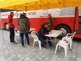 7 litrów krwi oddali policjanci i mieszkańcy Opola podczas specjalnej zbiórki
