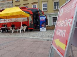 7 litrów krwi oddali policjanci i mieszkańcy Opola podczas specjalnej zbiórki