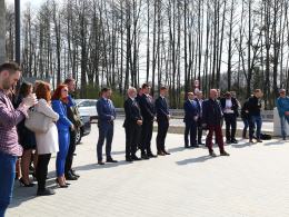 Największe rondo w gminie Olesno oficjalnie otwarte 