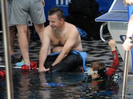 Na krytej pływalni Wodna Nuta rywalizują nurkowie
