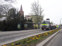 Trwa montaż tablic dynamicznej informacji pasażerskiej