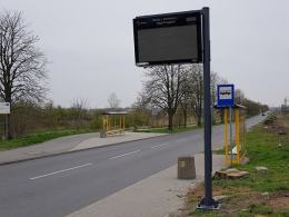 Trwa montaż tablic dynamicznej informacji pasażerskiej