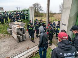 Strażacy brali udział w ćwiczeniach nt. usuwania skutków powodzi