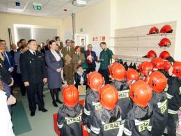 W Niemodlinie otworzono salę edukacyjną Straży Pożarnej z prawdziwego zdarzenia!
