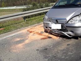 Nieostrożność kierowcy doprowadziła do kolizji w Krapkowicach