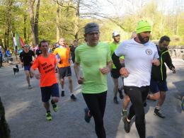 Biegacze również przygotowują się do świąt, podczas Parkrun