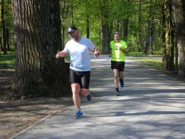 Biegacze również przygotowują się do świąt, podczas Parkrun