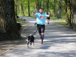 Biegacze również przygotowują się do świąt, podczas Parkrun