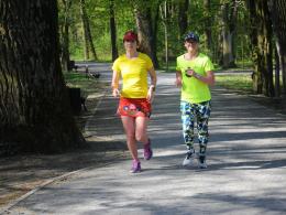 Biegacze również przygotowują się do świąt, podczas Parkrun