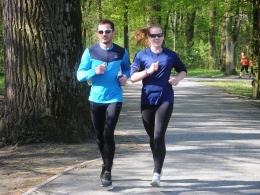 Biegacze również przygotowują się do świąt, podczas Parkrun