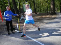 Biegacze również przygotowują się do świąt, podczas Parkrun