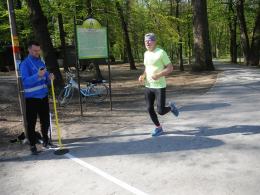 Biegacze również przygotowują się do świąt, podczas Parkrun