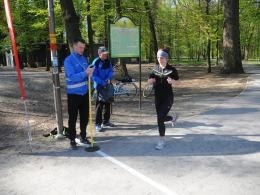 Biegacze również przygotowują się do świąt, podczas Parkrun