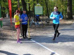 Biegacze również przygotowują się do świąt, podczas Parkrun