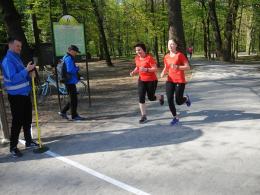 Biegacze również przygotowują się do świąt, podczas Parkrun