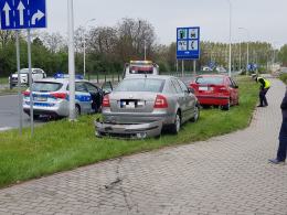 65-latek wymusił pierwszeństwo i doprowadził do zderzenia. 73-latka w szpitalu