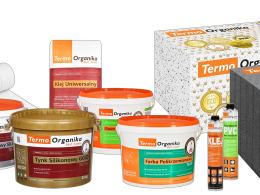 fot. Kompletny system ociepleń Termo Organika® z grafitowym styropianem z linii Termonium.
