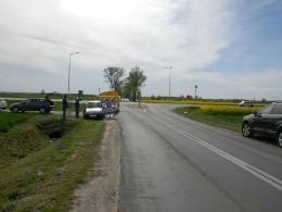 Karambol na obwodnicy Grodkowa. Poszkodowanych zostało 6 osób