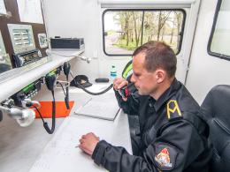 Odłączyły się wagony, uderzyły w cysternę. Opolscy strażacy ćwiczą przeróżne scenariusze