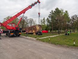 Odłączyły się wagony, uderzyły w cysternę. Opolscy strażacy ćwiczą przeróżne scenariusze