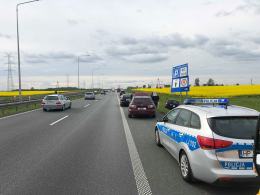 Dwa samochody zderzyły się na 207 kilometrze A4. Droga jest już przejezdna