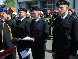 Opolscy strażacy świętują swój dzień. Odebrali awanse i odznaczenia
