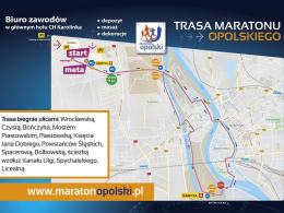 Maraton Opolski rusza w sobotę 11 maja. Będą utrudnienia!