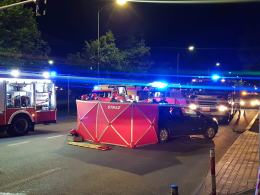 Wypadek na Niemodlińskiej w Opolu. Zginęła pasażerka motocykla
