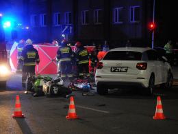 Wypadek na Niemodlińskiej w Opolu. Zginęła pasażerka motocykla