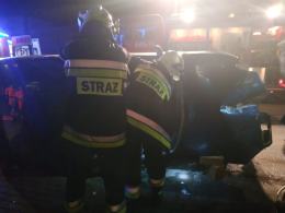 Wypadek w rejonie ul. Rozwadzkiej i Żyrowskiej w Zdzieszowicach