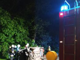 Wypadek w rejonie ul. Rozwadzkiej i Żyrowskiej w Zdzieszowicach