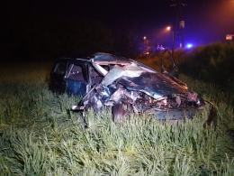 Czołowe zderzenie pod Strzelcami Opolskimi. 7 osób z obrażeniami