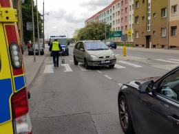 Potrącenie na przejściu dla pieszych na ulicy Fabrycznej w Opolu