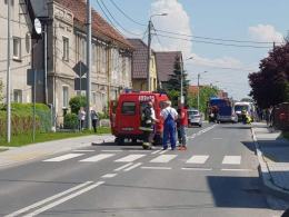 3-latek wjechał rowerkiem prosto pod jadący samochód. Wezwano śmigłowiec LPR