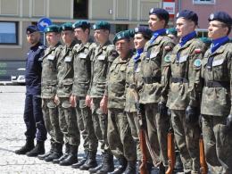 V Opolski Przegląd Musztry Klas Mundurowych w Kędzierzynie Koźlu