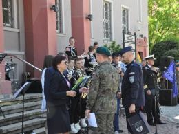 V Opolski Przegląd Musztry Klas Mundurowych w Kędzierzynie Koźlu